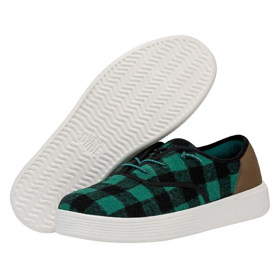 Conway Mens Buffalo Plaid - Green Plaid sold by Hey Dude product image thumbnail 3
