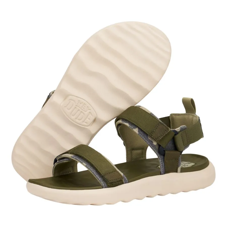 Carson Sandal Sport Mode - Green Camo sold by Hey Dude product image thumbnail 3