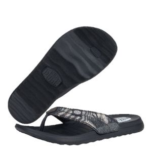 Christi Flip Youth Classic - Black Shimmer sold by Hey Dude