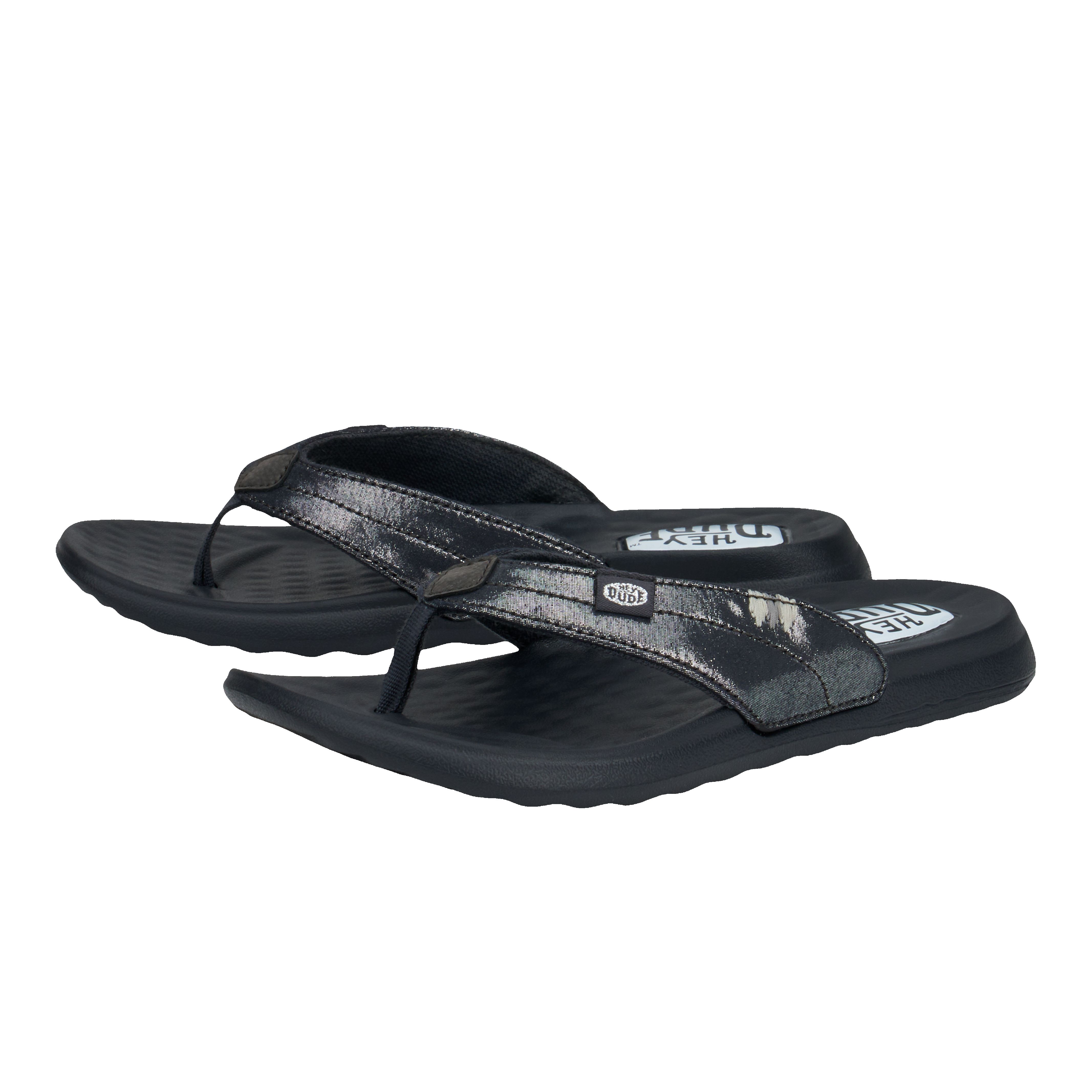 Christi Flip Youth Classic - Black Shimmer sold by Hey Dude product image thumbnail 2