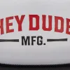HEYDUDE MFG Foamie Trucker - White/Black sold by Hey Dude