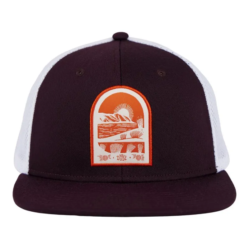 Jess Mudgett Arch Trucker - Dark Brown sold by Hey Dude