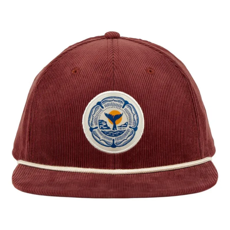 Jess Mudgett Whale Cord Cap - Rust made by Hey Dude