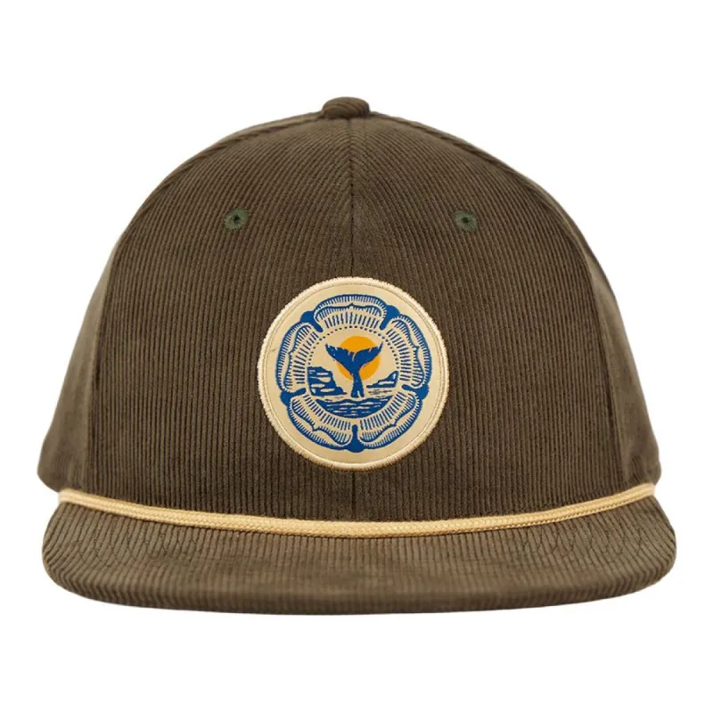 Jess Mudgett Whale Cord Cap - Olive made by Hey Dude