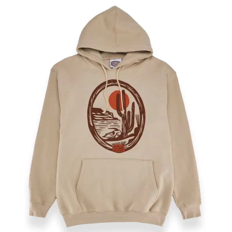 Jess Mudgett Cactus Hoodie - Sand made by Hey Dude