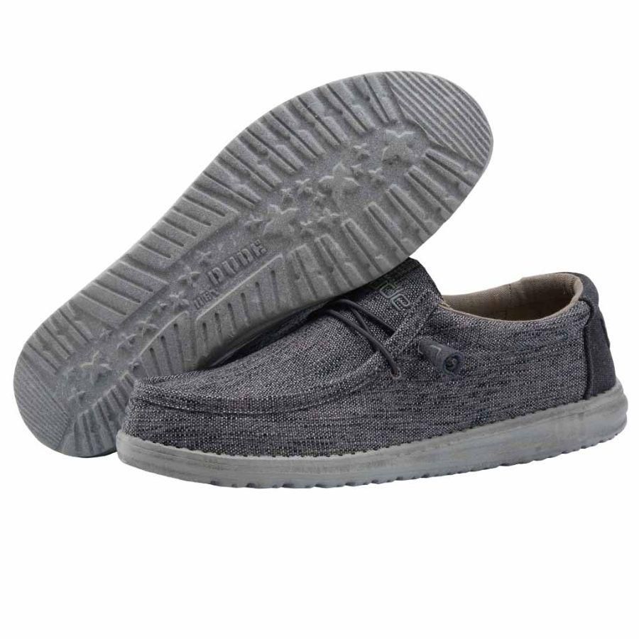 Wally Woven - Carbon sold by Hey Dude product image thumbnail 3
