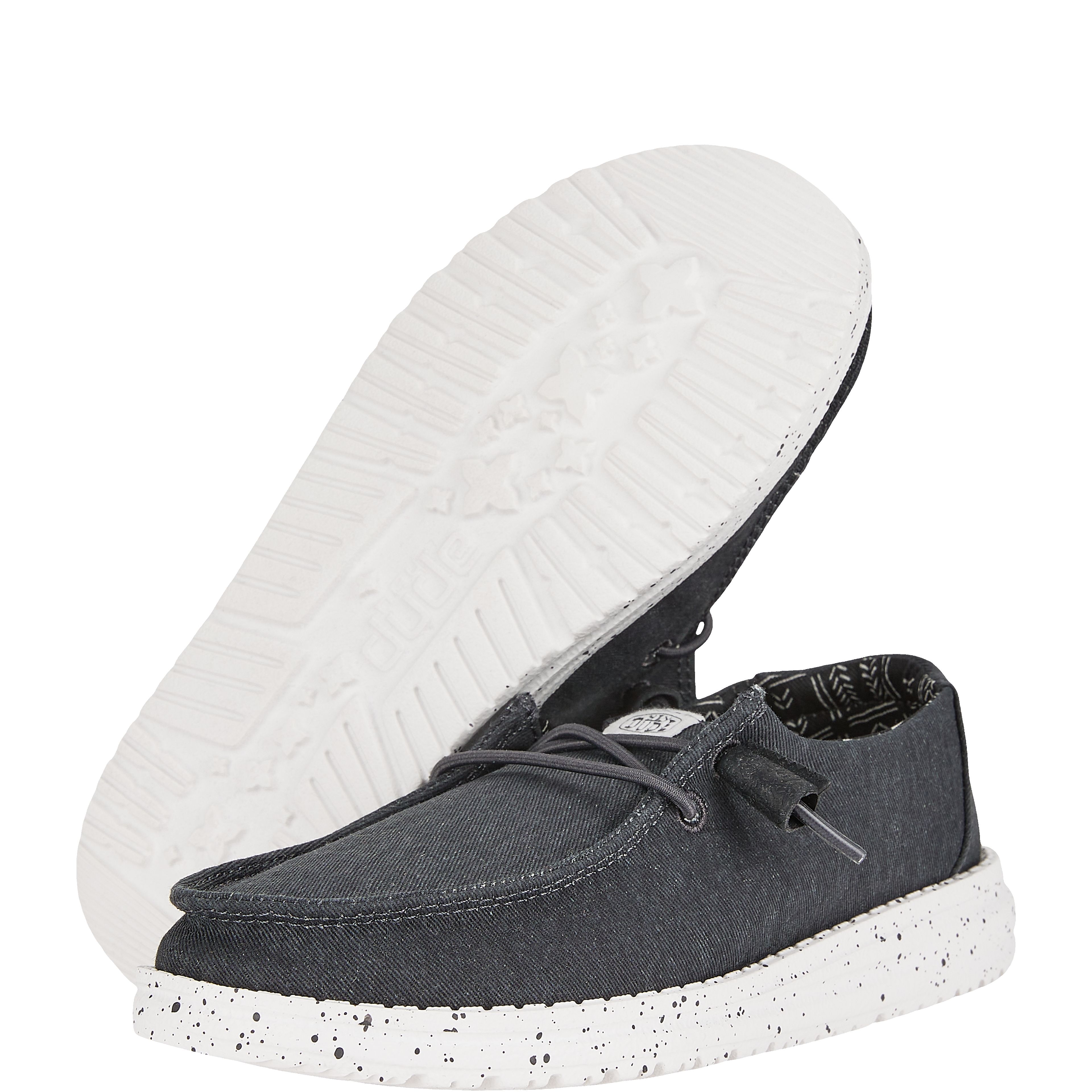 Wendy Youth Stretch Canvas - Black sold by Hey Dude product image thumbnail 3