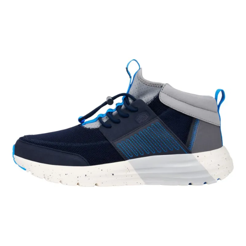 Sirocco Mid Trail - Navy/White made by Hey Dude