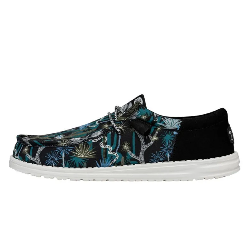 Wally Funk Oasis - Black/Blue Lagoon sold by Hey Dude