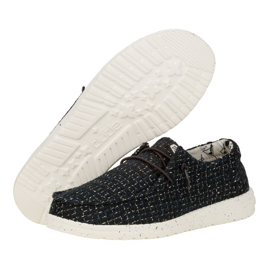 Wendy Black Sparkle - Black/White sold by Hey Dude product image thumbnail 3