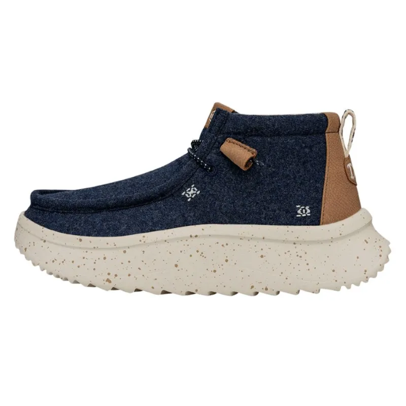 Wendy Peak Hi - Navy sold by Hey Dude