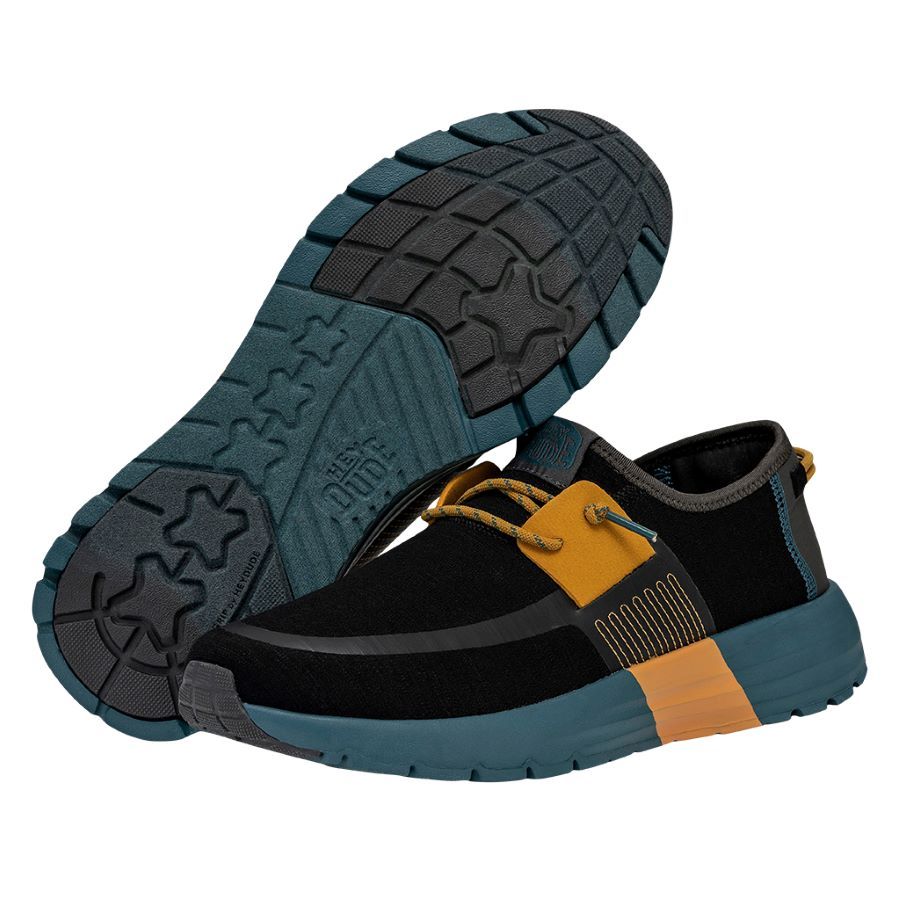 Sirocco Dual Knit - Black/Turqoise sold by Hey Dude product image thumbnail 3