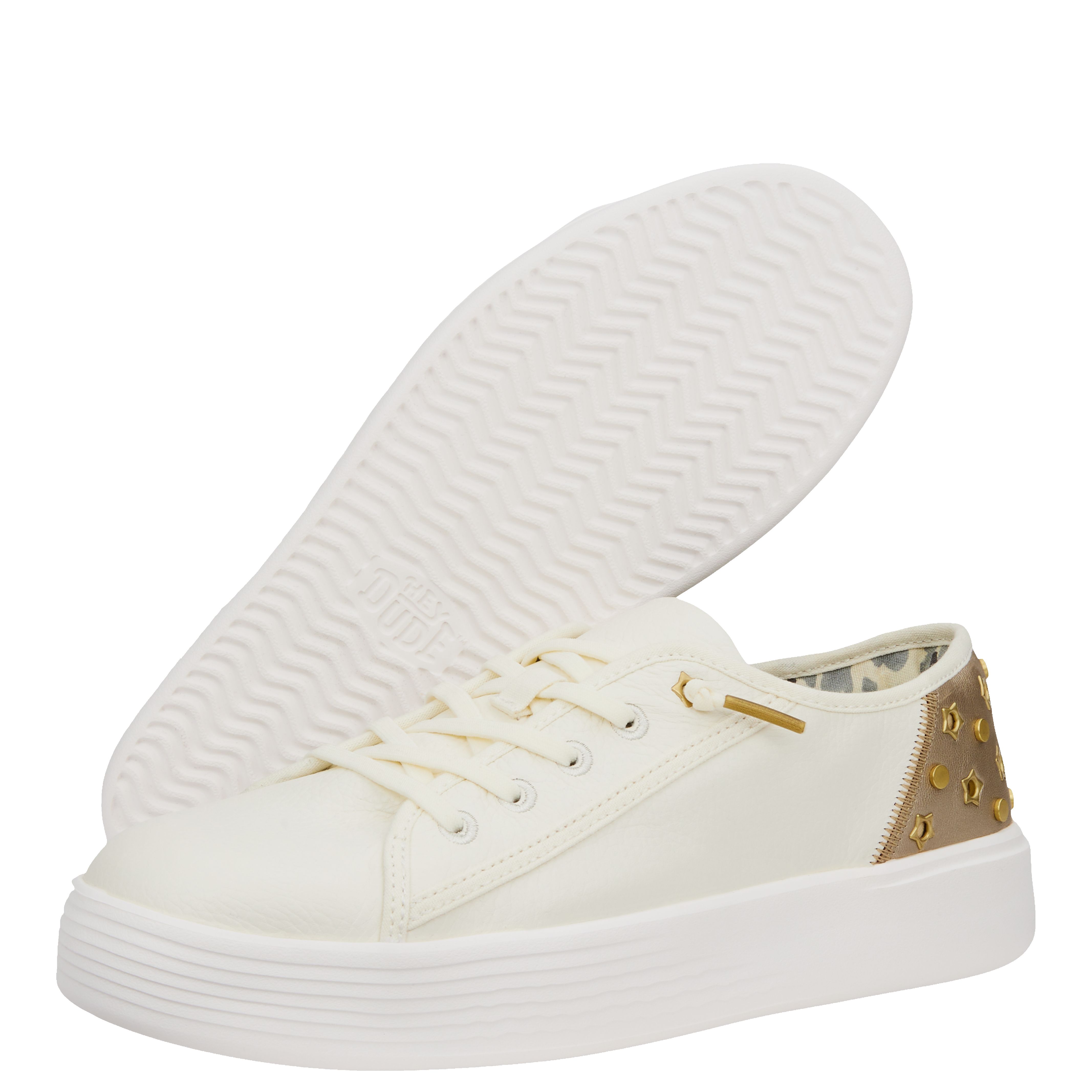 Cody Womens Star Studded - Ivory sold by Hey Dude product image thumbnail 3