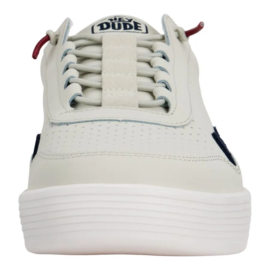 Hudson Leather - Light Grey/Navy sold by Hey Dude product image thumbnail 4