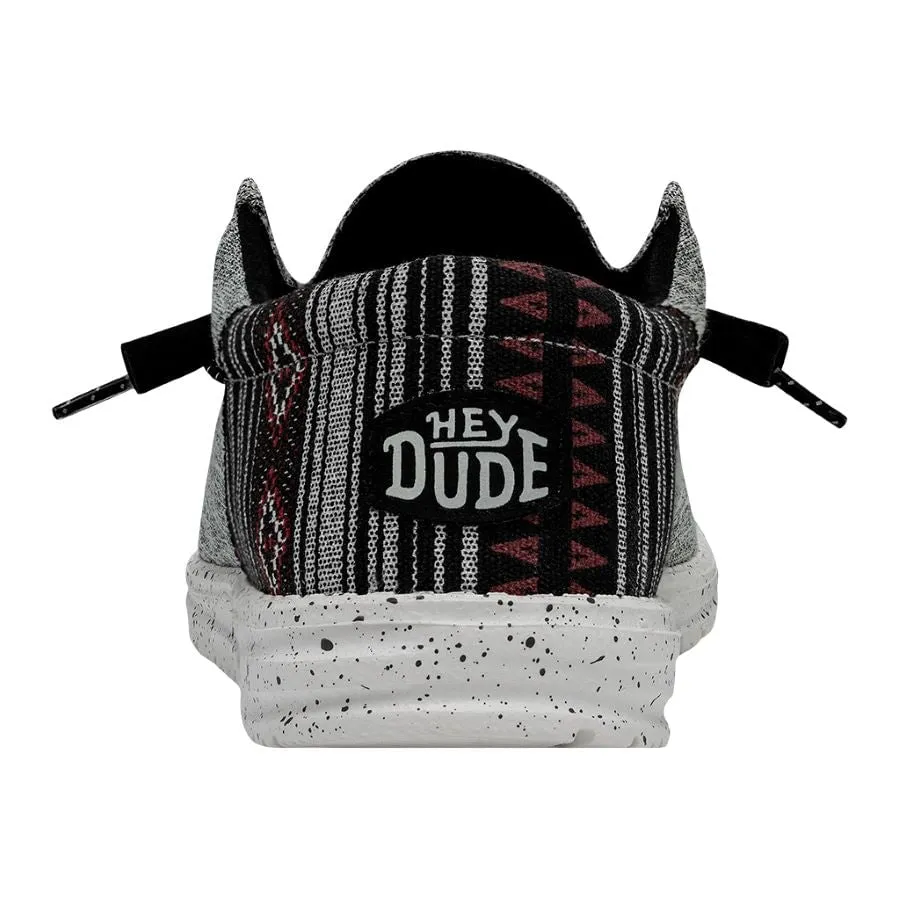 Wally Funk - Jacquard Black Aztec sold by Hey Dude product image thumbnail 5