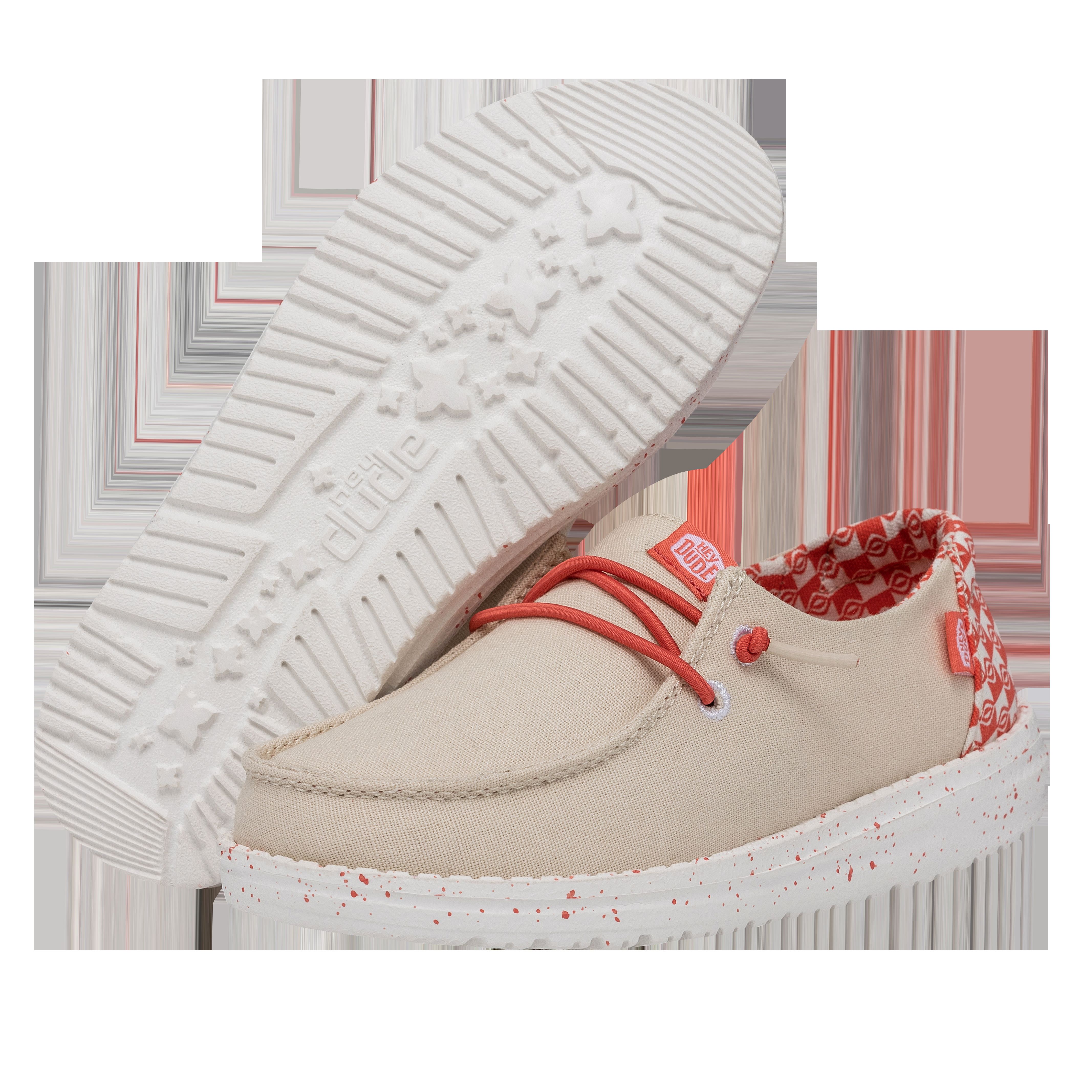 Wendy Youth Batik Geo - Tan Coral sold by Hey Dude product image thumbnail 3