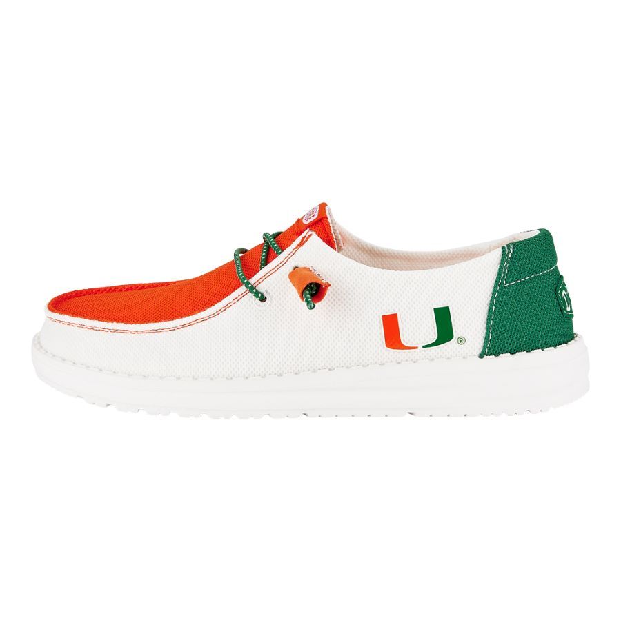 Wendy U of Miami - Miami Deep Green/Orange sold by Hey Dude