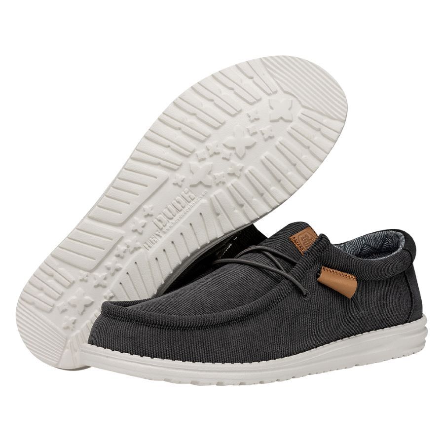 Wally Corduroy - Charcoal sold by Hey Dude product image thumbnail 3