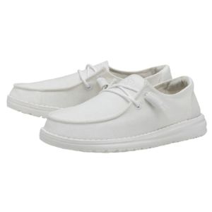 Wendy Slub Canvas - White sold by Hey Dude