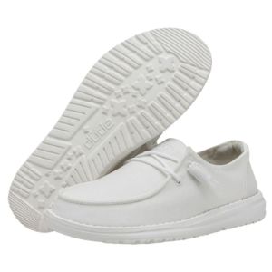 Wendy Slub Canvas - White sold by Hey Dude