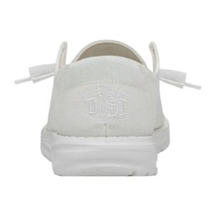 Wendy Slub Canvas - White sold by Hey Dude