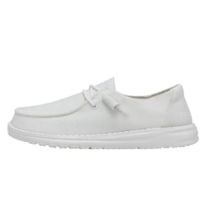 Wendy Slub Canvas - White sold by Hey Dude