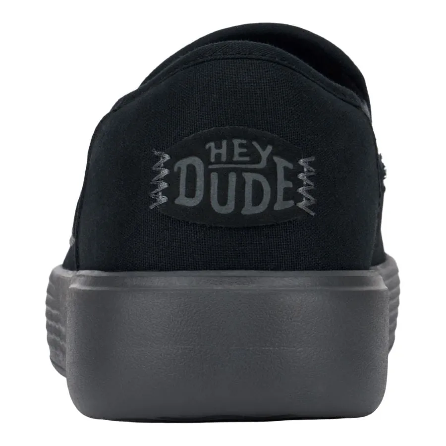 Sunapee Canvas - Black/Charcoal sold by Hey Dude product image thumbnail 5
