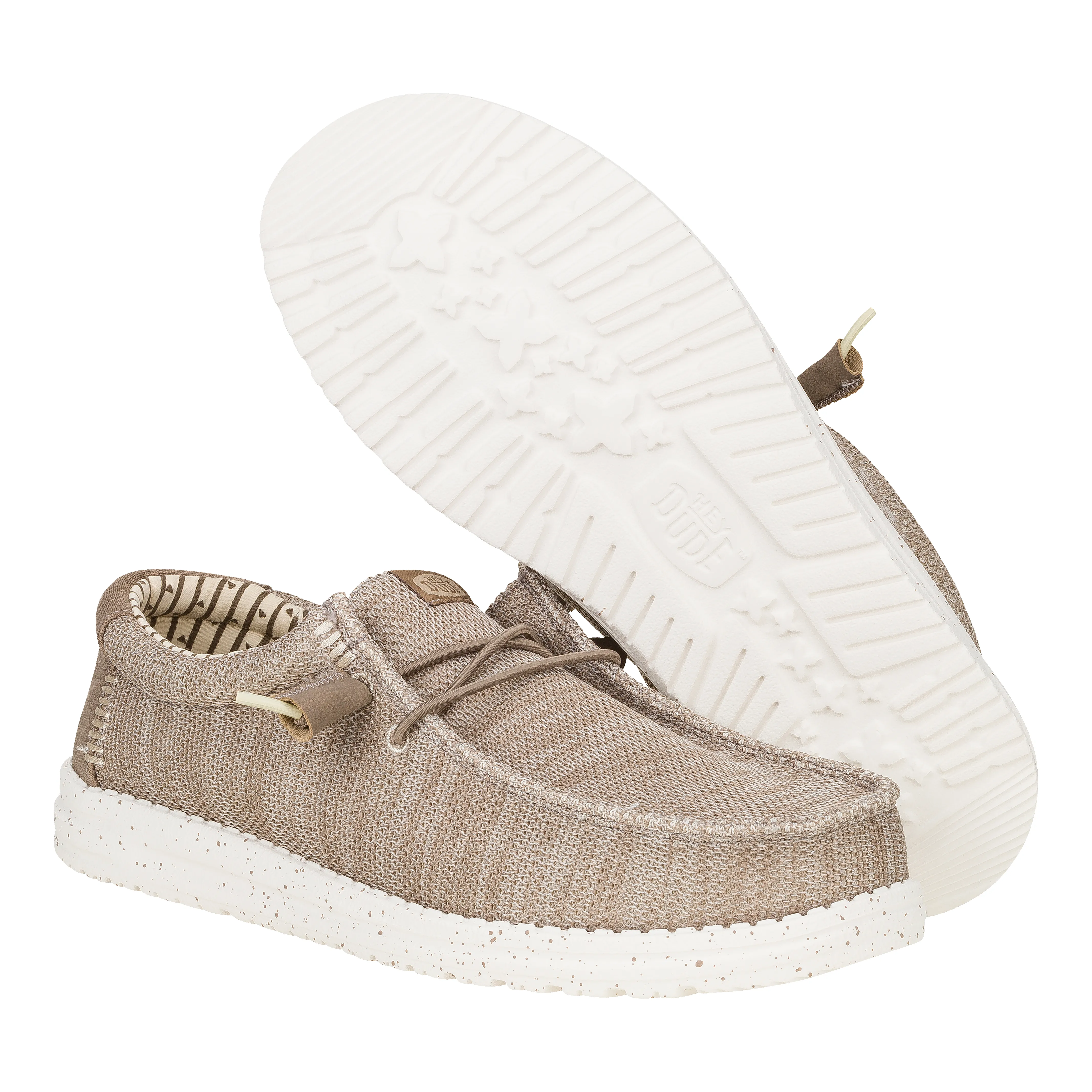 Wally Stretch Sox Wide - Tan sold by Hey Dude product image thumbnail 3