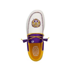 Men's Wally Tri LSU - Purple/Gold sold by Hey Dude