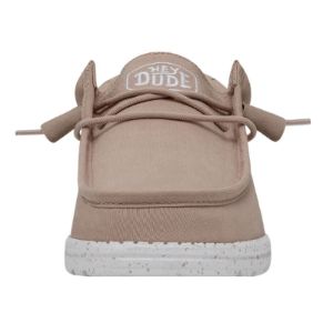 Wally Slub Canvas - Tan sold by Hey Dude