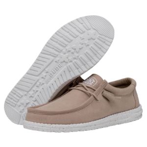 Wally Slub Canvas - Tan sold by Hey Dude