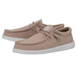 Wally Slub Canvas - Tan sold by Hey Dude