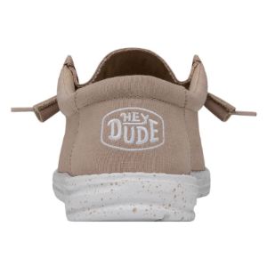 Wally Slub Canvas - Tan sold by Hey Dude