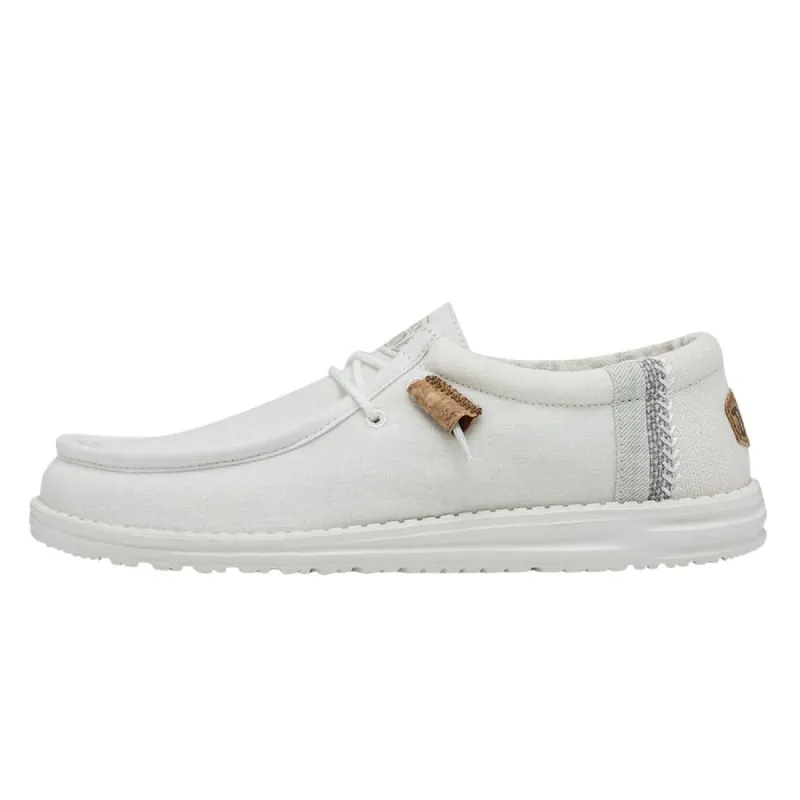 Wally Break Stitch - White sold by Hey Dude