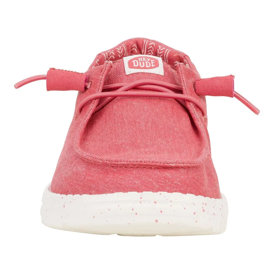 Wendy Stretch Canvas - Washed Red sold by Hey Dude product image thumbnail 4