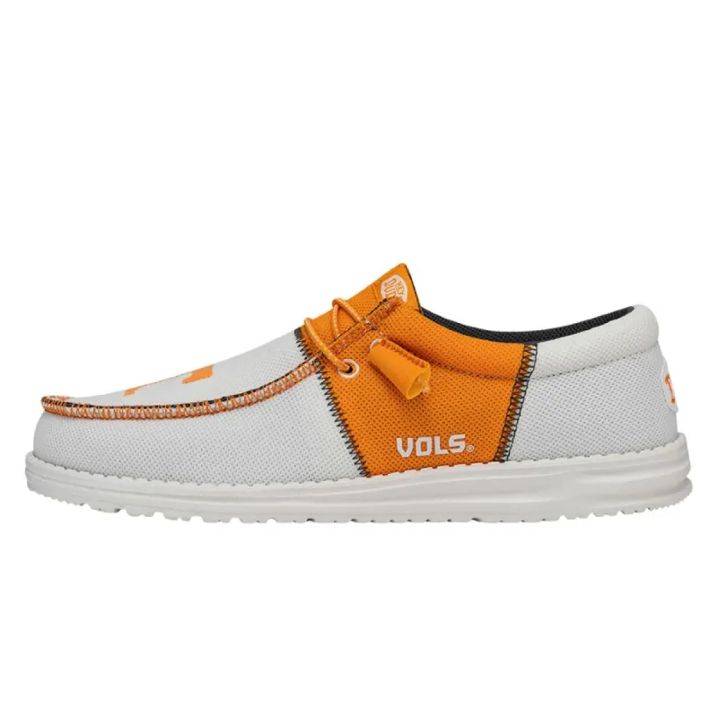 Men's Wally Tri Tennessee - Vols White/Orange sold by Hey Dude