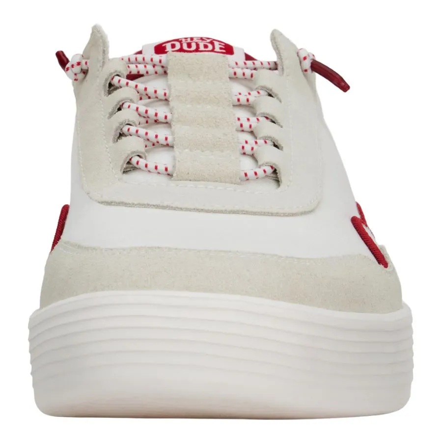 Hudson Canvas - White/Red sold by Hey Dude product image thumbnail 5