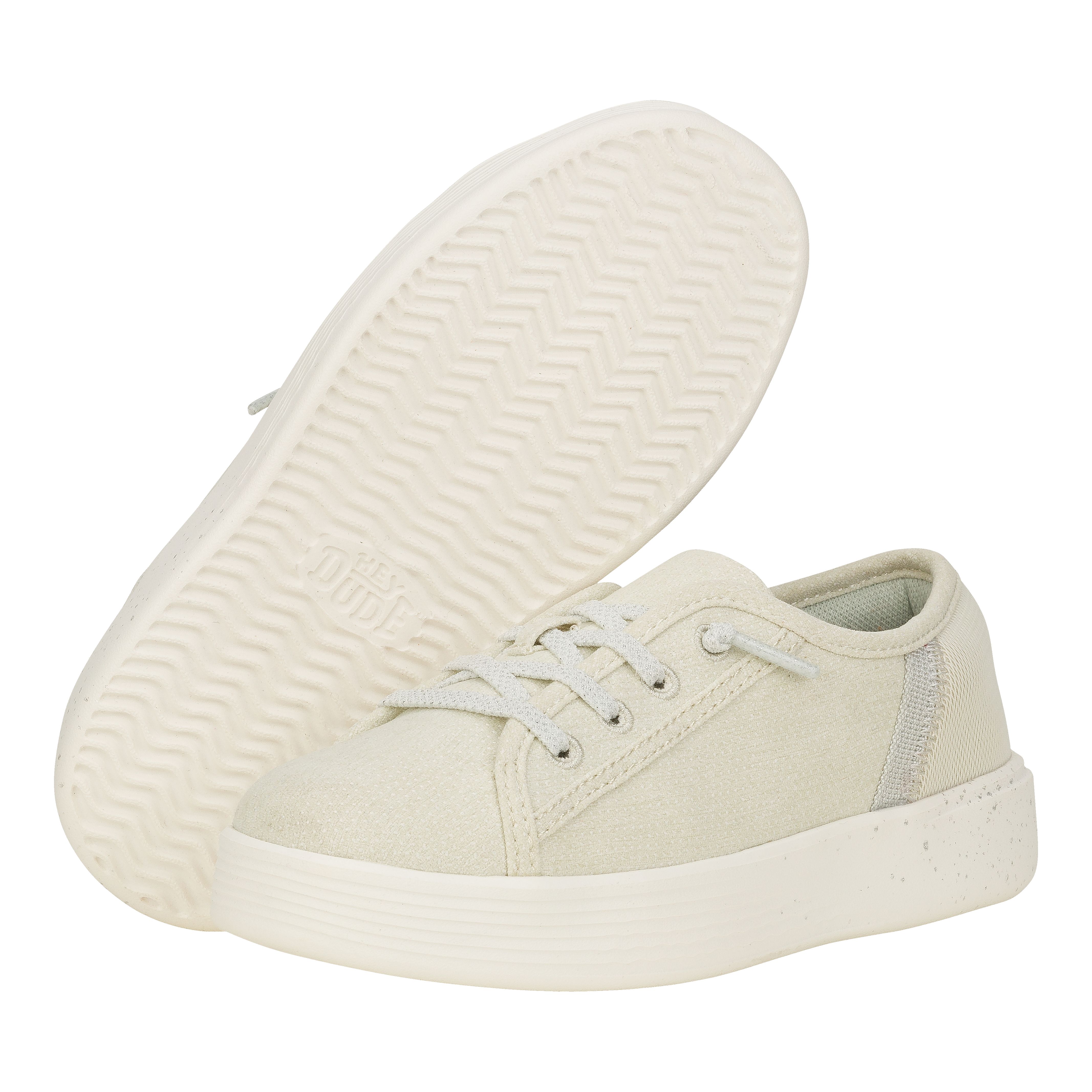 Cody Youth Heathered Mesh - Light Grey sold by Hey Dude product image thumbnail 3