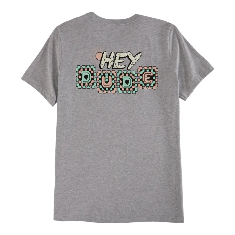 HEYDUDE Cake Tee  - Grey Heather sold by Hey Dude