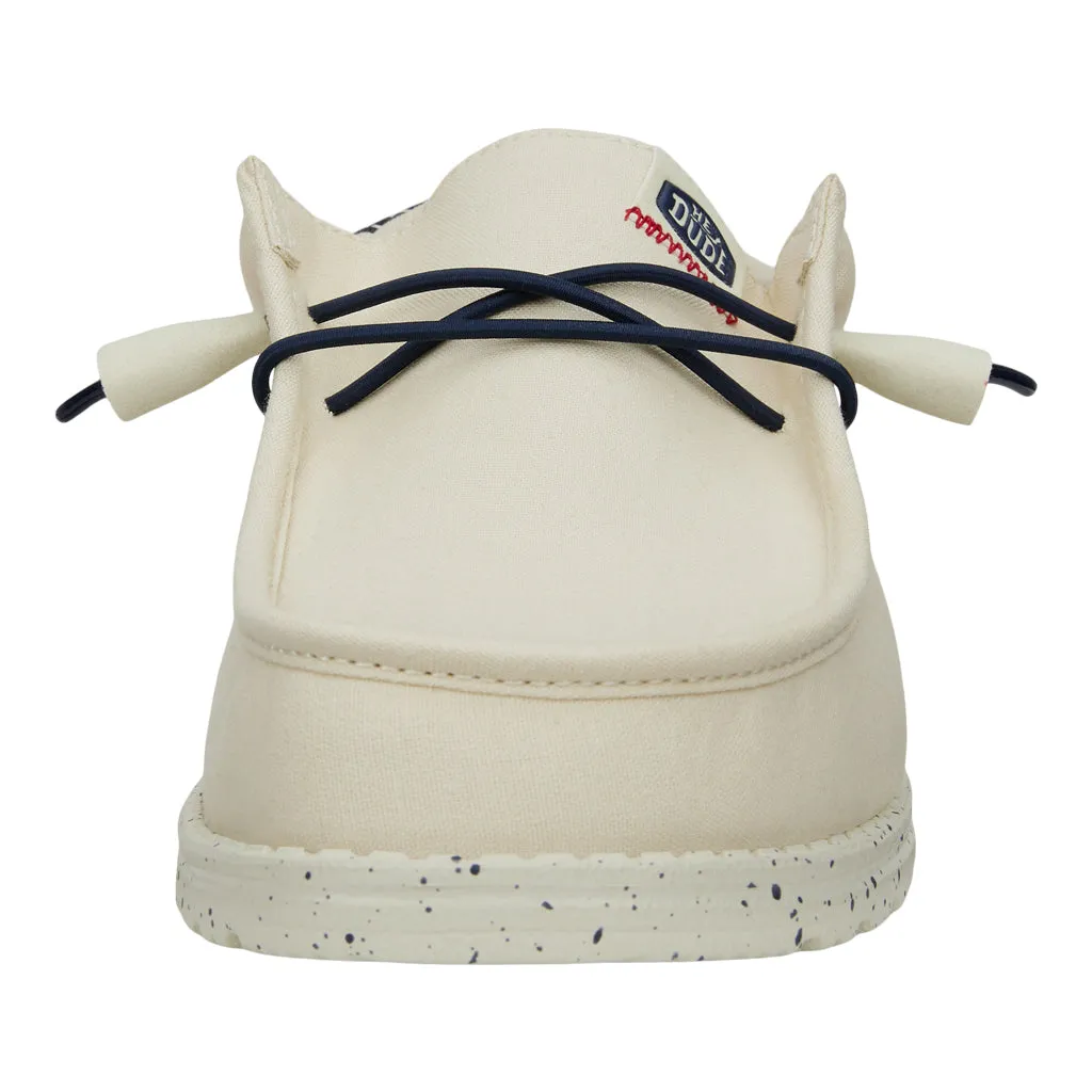 Wally Americana Wide - Off White sold by Hey Dude product image thumbnail 4
