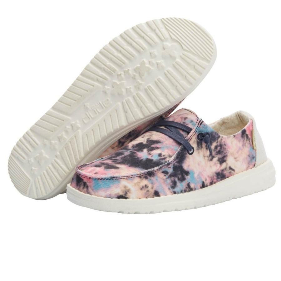 Wendy Tie Dye - Navy Pink sold by Hey Dude product image thumbnail 3