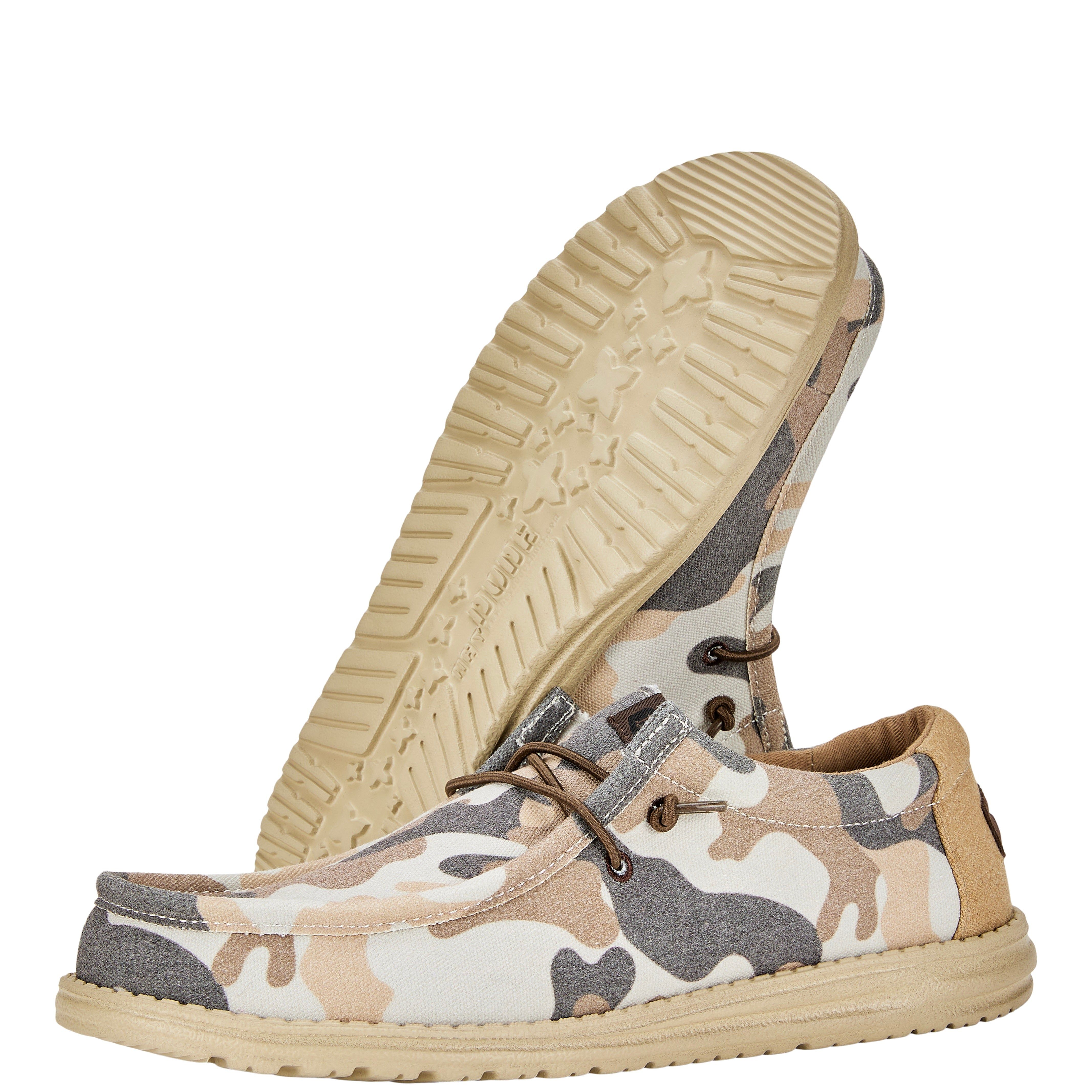 Wally Washed Camo - Desert Camo sold by Hey Dude product image thumbnail 2