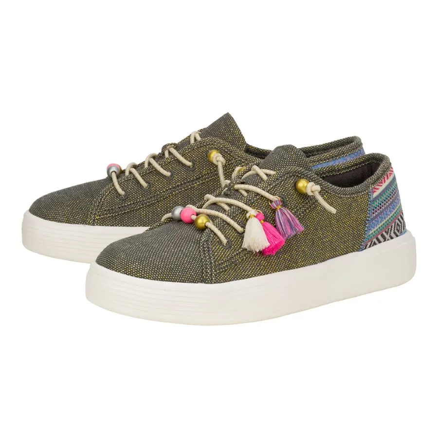 Cody Womens Boho Mix - Black/Multi sold by Hey Dude product image thumbnail 2