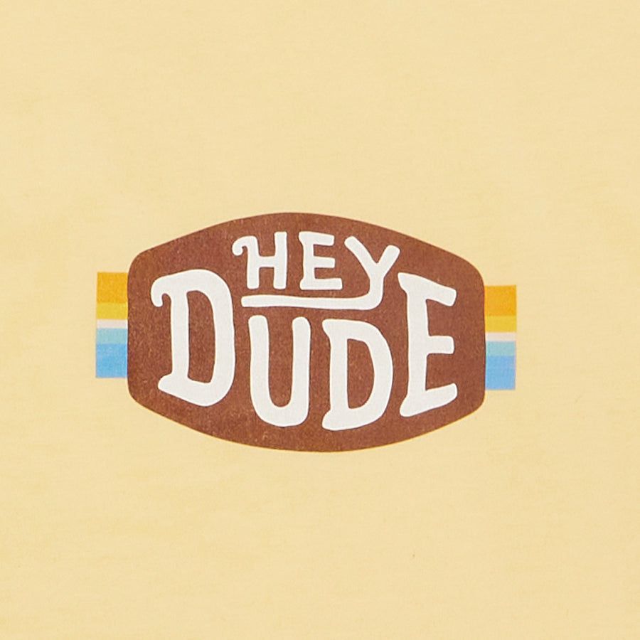 Women's Horizon Logo Tee - Butter sold by Hey Dude product image thumbnail 3