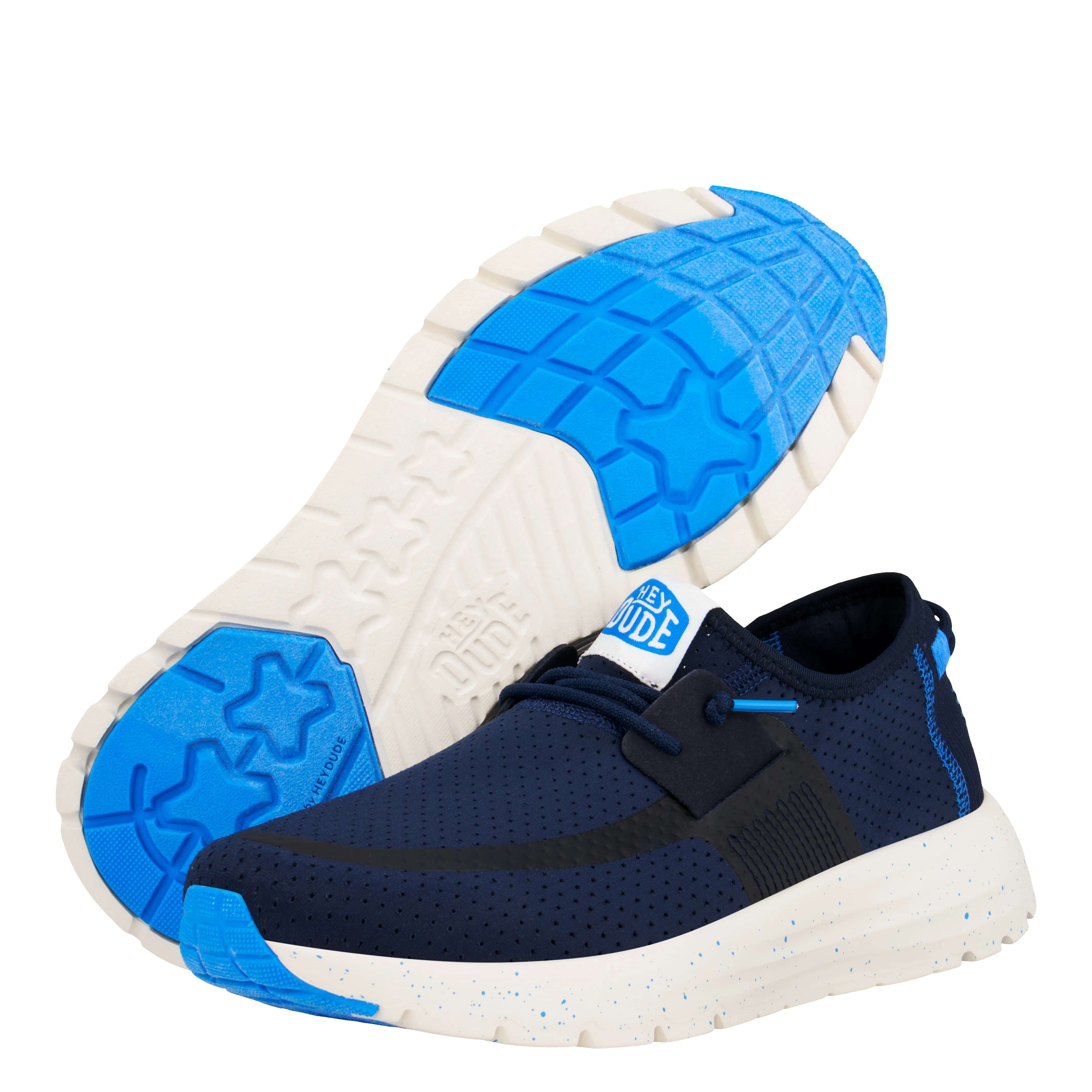 Sirocco Perf Mesh - Navy/White sold by Hey Dude product image thumbnail 3