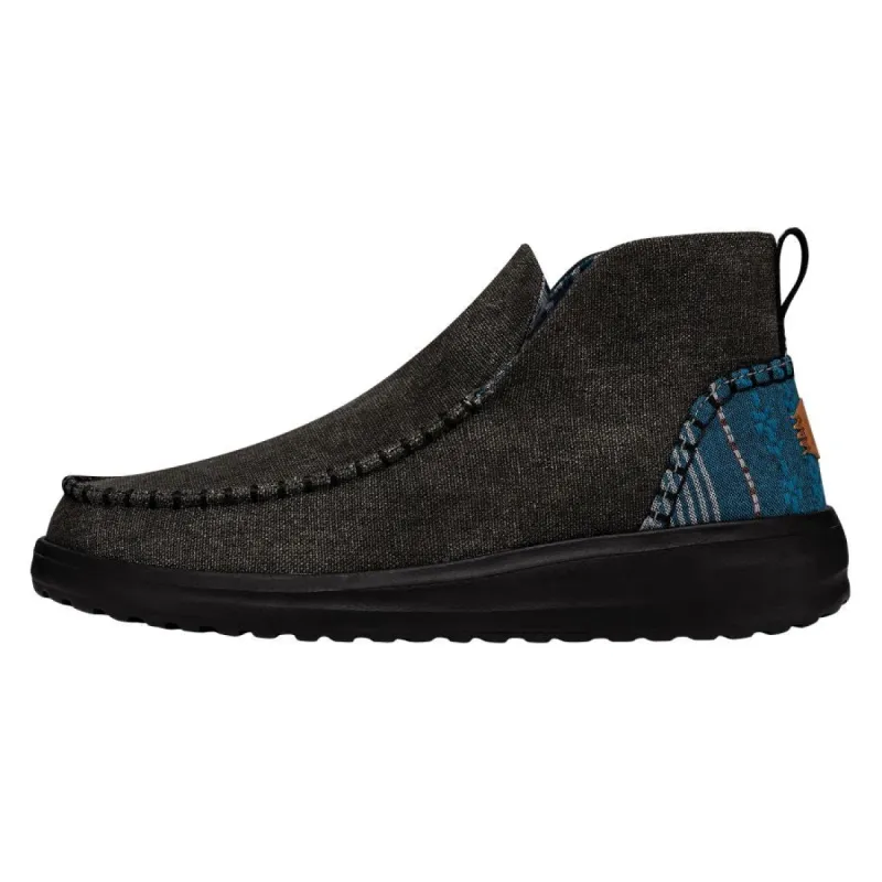 Denny Crafted Boot - Black/Black sold by Hey Dude