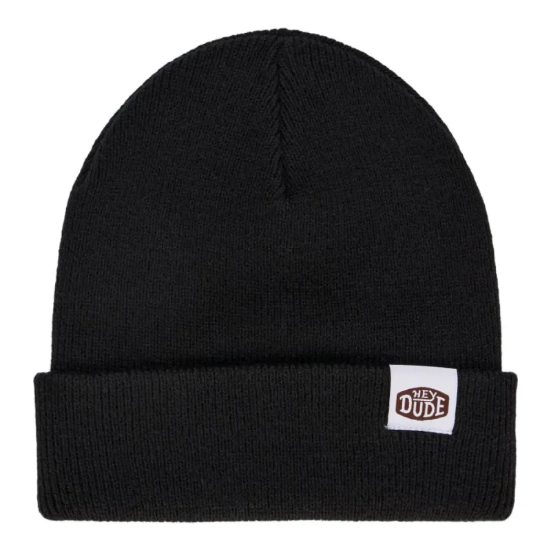 Cuff Beanie - Black sold by Hey Dude