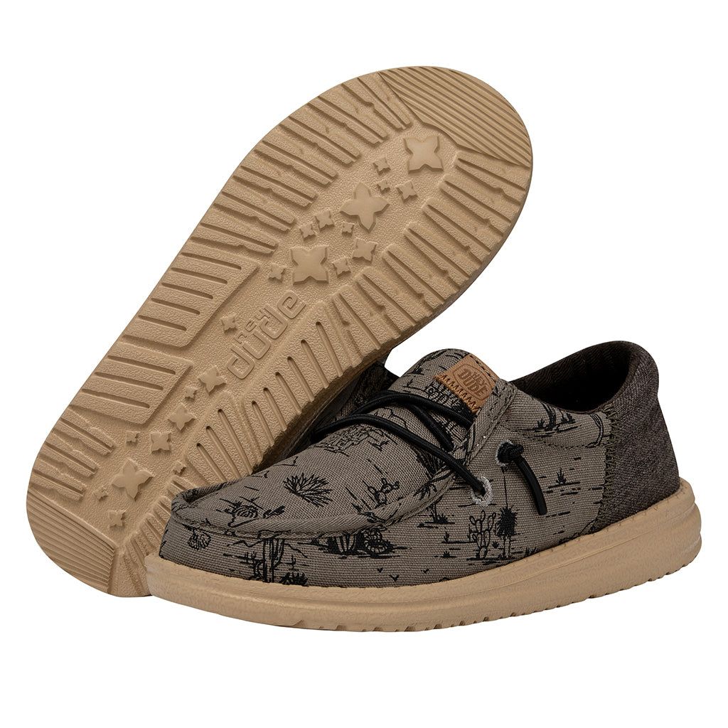 Wally Youth Desert - Olive sold by Hey Dude product image thumbnail 3