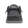 Wally Youth Stretch - Navy sold by Hey Dude