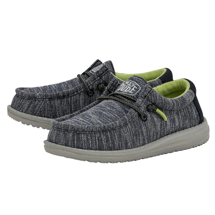 Wally Youth Stretch - Navy sold by Hey Dude product image thumbnail 2